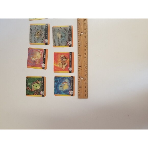 Artbox Pokemon Action Flipz Premier Edition 1995 Lot of 8 Used - Picture 2 of 4